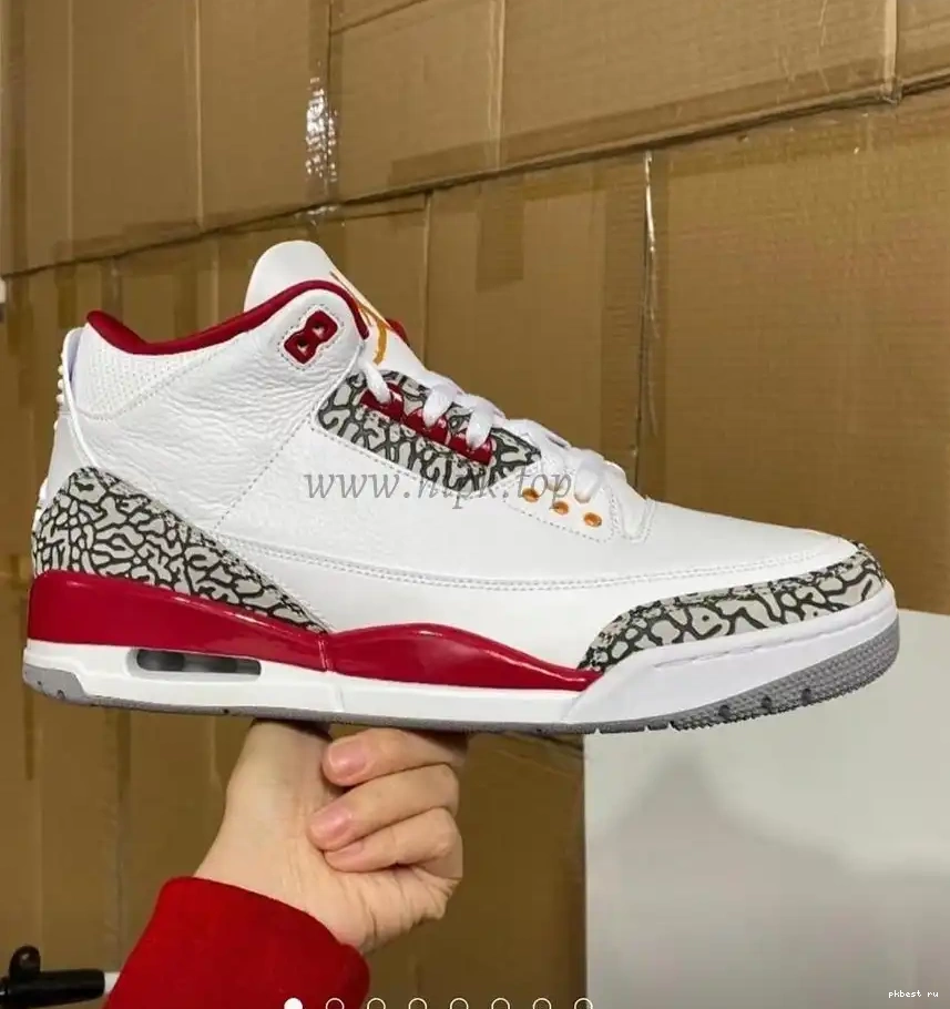 ready jordan retro God Cardinal Pk 3 air Red materials to retail ship 0504